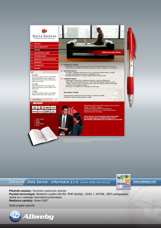 Reference DATA SERVIS s. r. o.