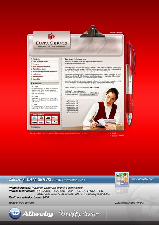 Reference DATA SERVIS s. r. o.