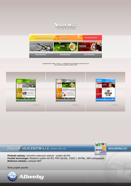 Reference VILIS ENZYM s.r.o.