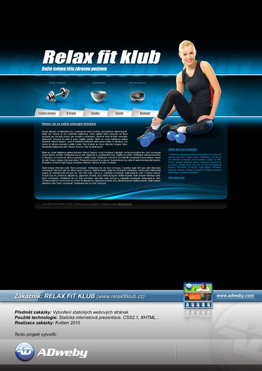 Reference RELAX FIT KLUB - Ostrava